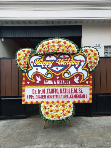 Papan Bunga Pernikahan rancasari